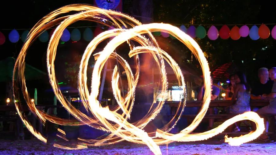 Fire Show on Phi Phi Island