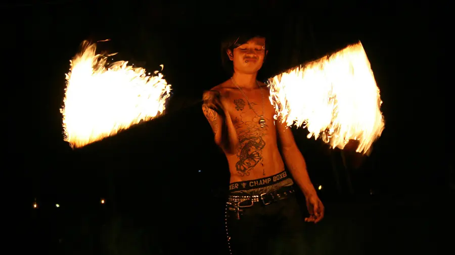 Fire Show on Phi Phi Island