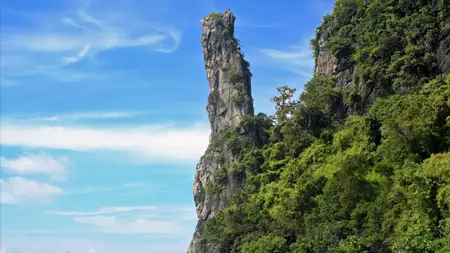 Rock Climbing on Phi Phi Island