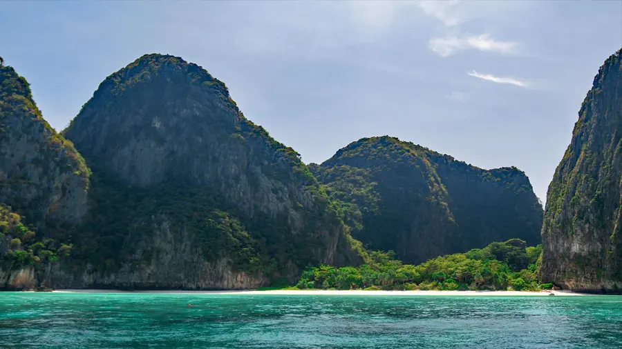 Maya Bay beach on Phi Phi Island