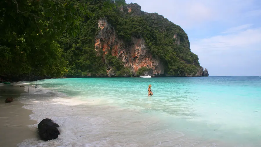 Monkey Beach on Phi Phi Island