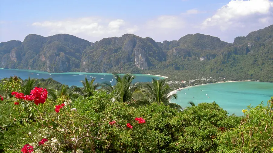 Panorama of Phi Phi from the viewpoint