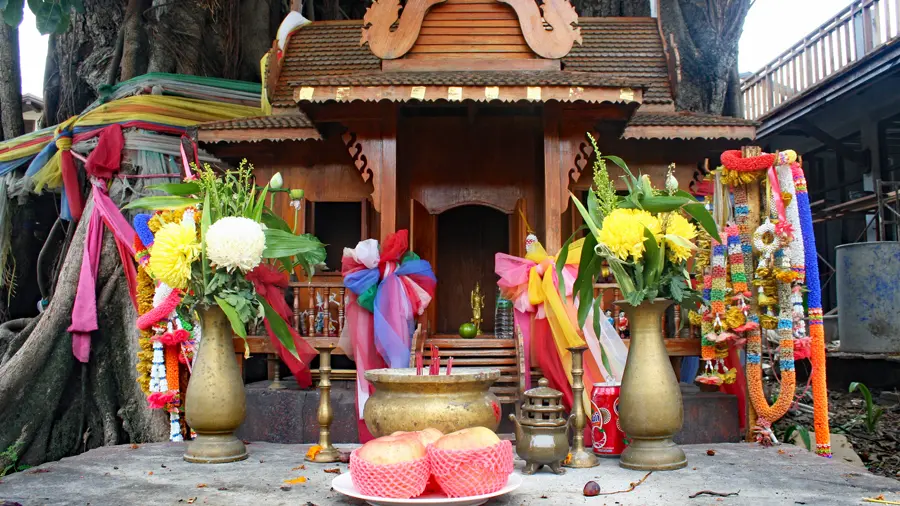 Spirit house on Phi Phi Island (Tonsai Village)