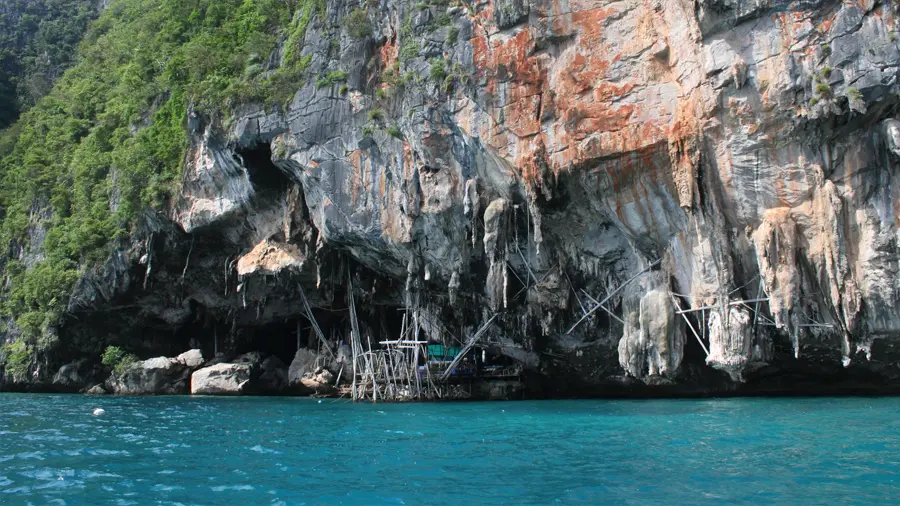 Viking Cave on Phi Phi Leh